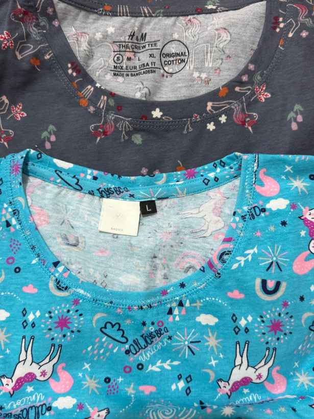 تیشرت شلوارک برند h&m اورجینال وارداتی